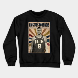 Boston Celtics Kristaps Porzingis Crewneck Sweatshirt